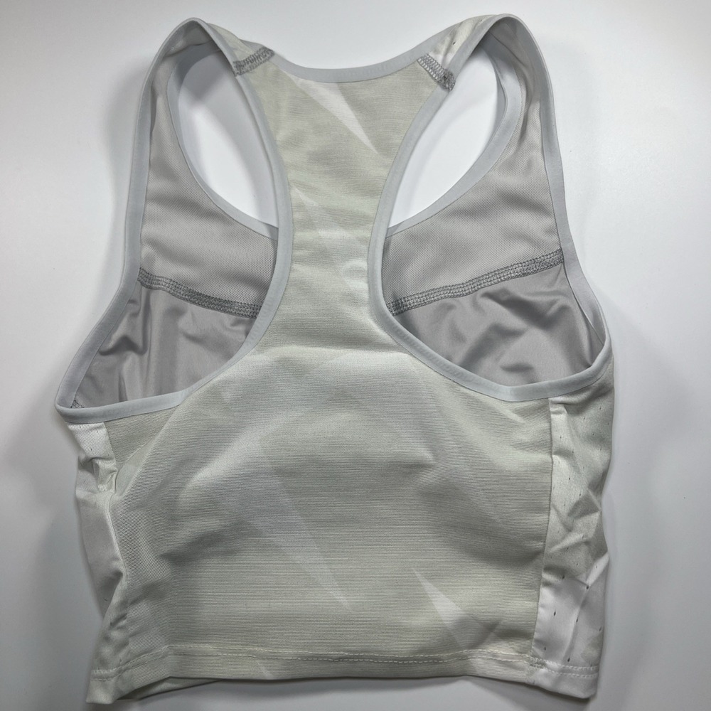 Nike Pro Elite Official 2020 Womens XXS Racing Bra CI0985 Rare White Made In USA - Picture 3 of 10